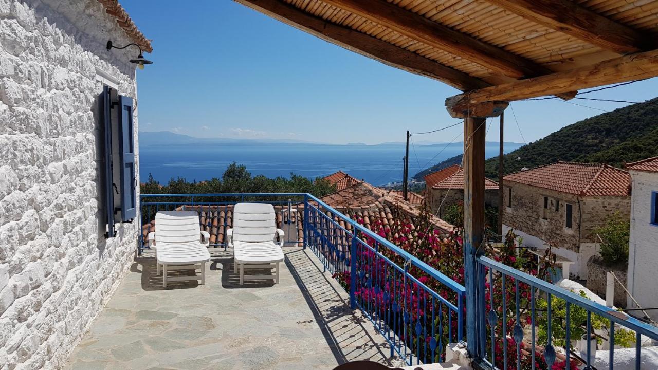 Lovely Traditionnal House With Sea View ติรอส ภายนอก รูปภาพ